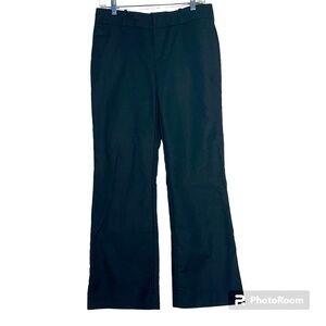 Banana Republic Womens Martin Fit Slacks Black 97% Cotton - 8S